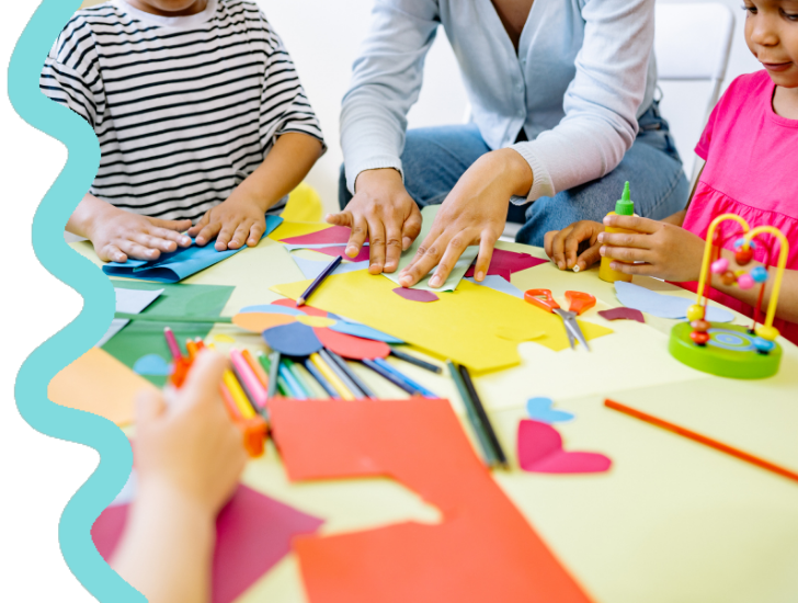 Birtle View Nursery creative activities
