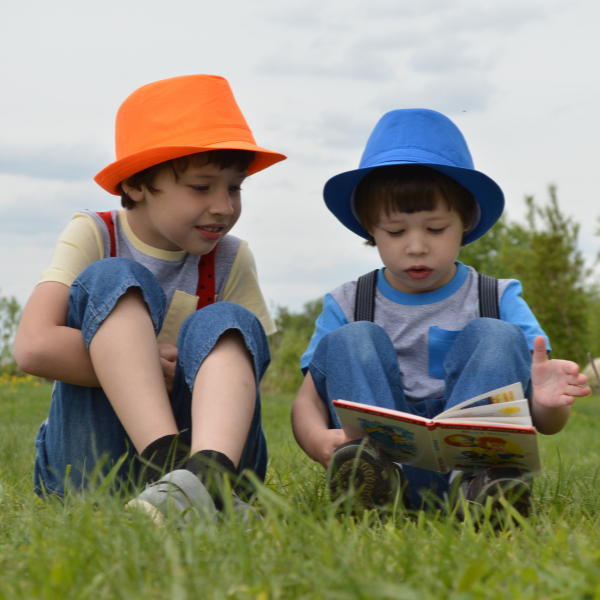 Outdoor learning at nursery in Bury and Rochdale
